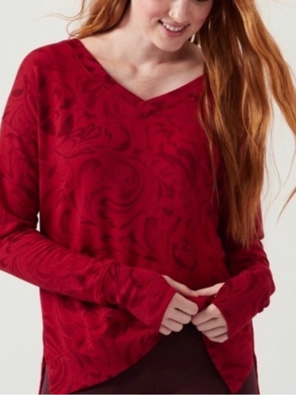 Athleta Coaster Luxe Sweatshirt ~ Small ~ NWOT